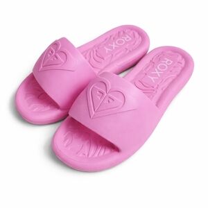 Kids Girls Roxy Pink Slide Sandals